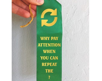 The Repeater Work Ribbon