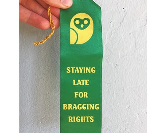 The Night Owl Work Ribbon