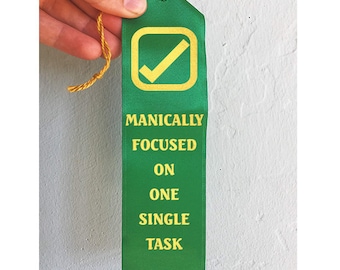 The Mono Tasker Work Ribbon