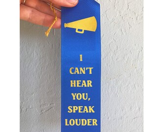 The Megaphone Work Ribbon