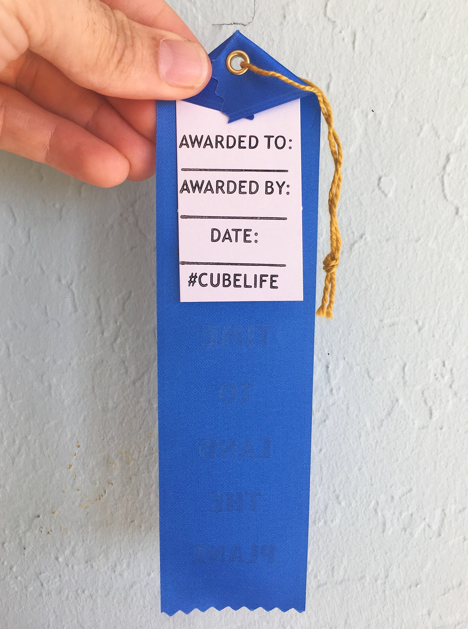 The Eager Beaver Award Ribbon - Etsy