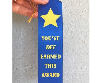 The Gold Star Work Award