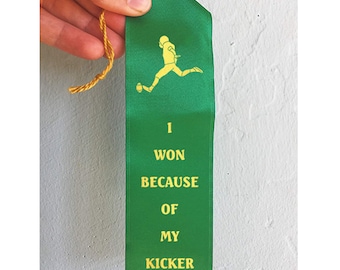 Kicker MVP Fantasy Football Ribbon