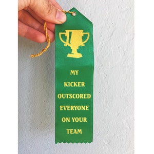 Kicker Pwnage Fantasy Football Ribbon