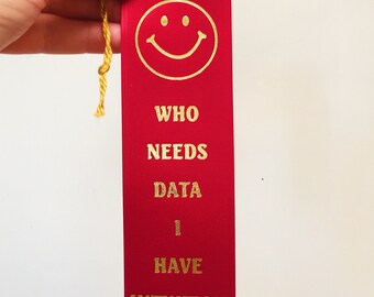The Faux Analyst Award Ribbon