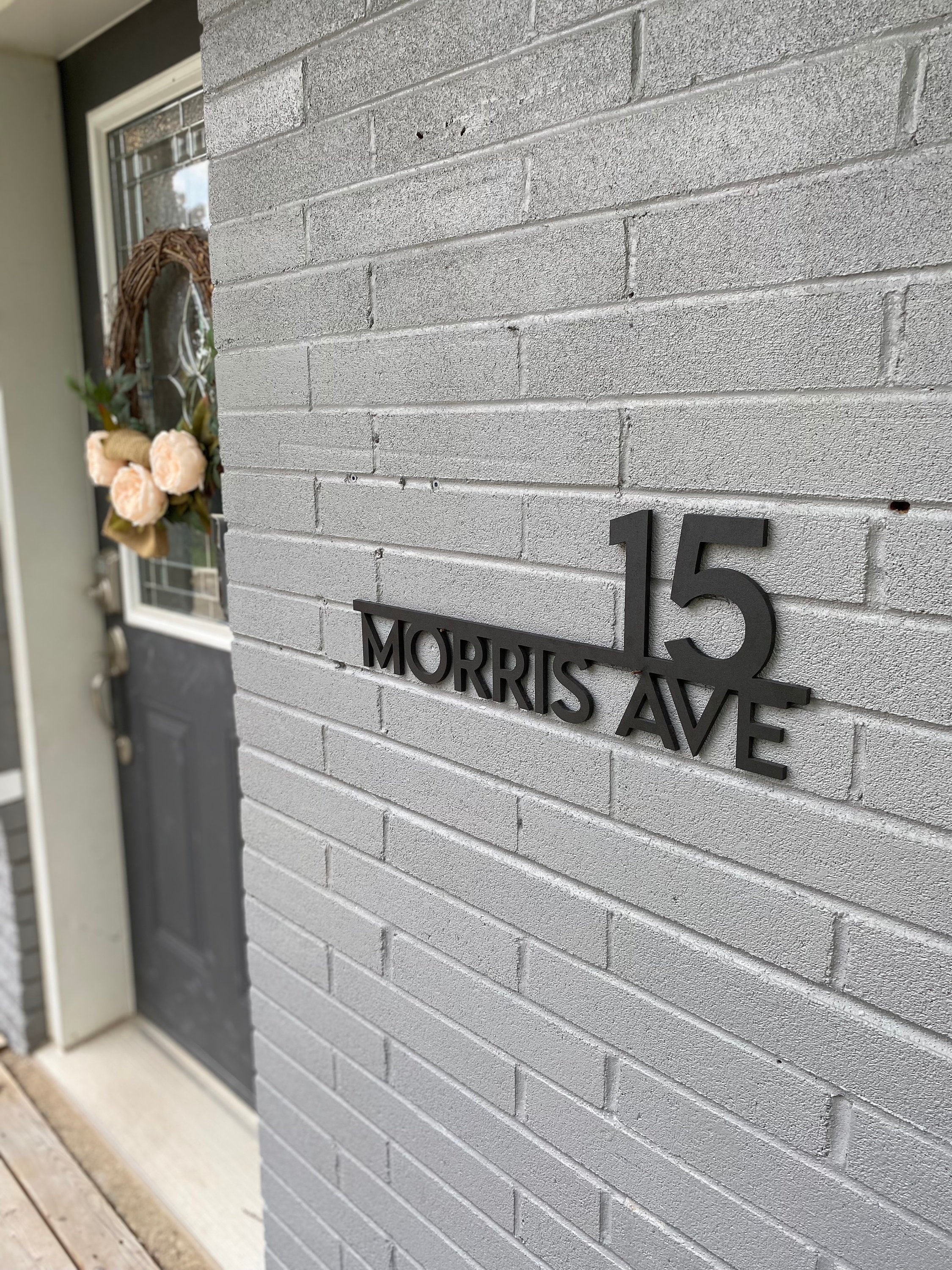 House Number Sign Street Name Sign House Address Sign House Number