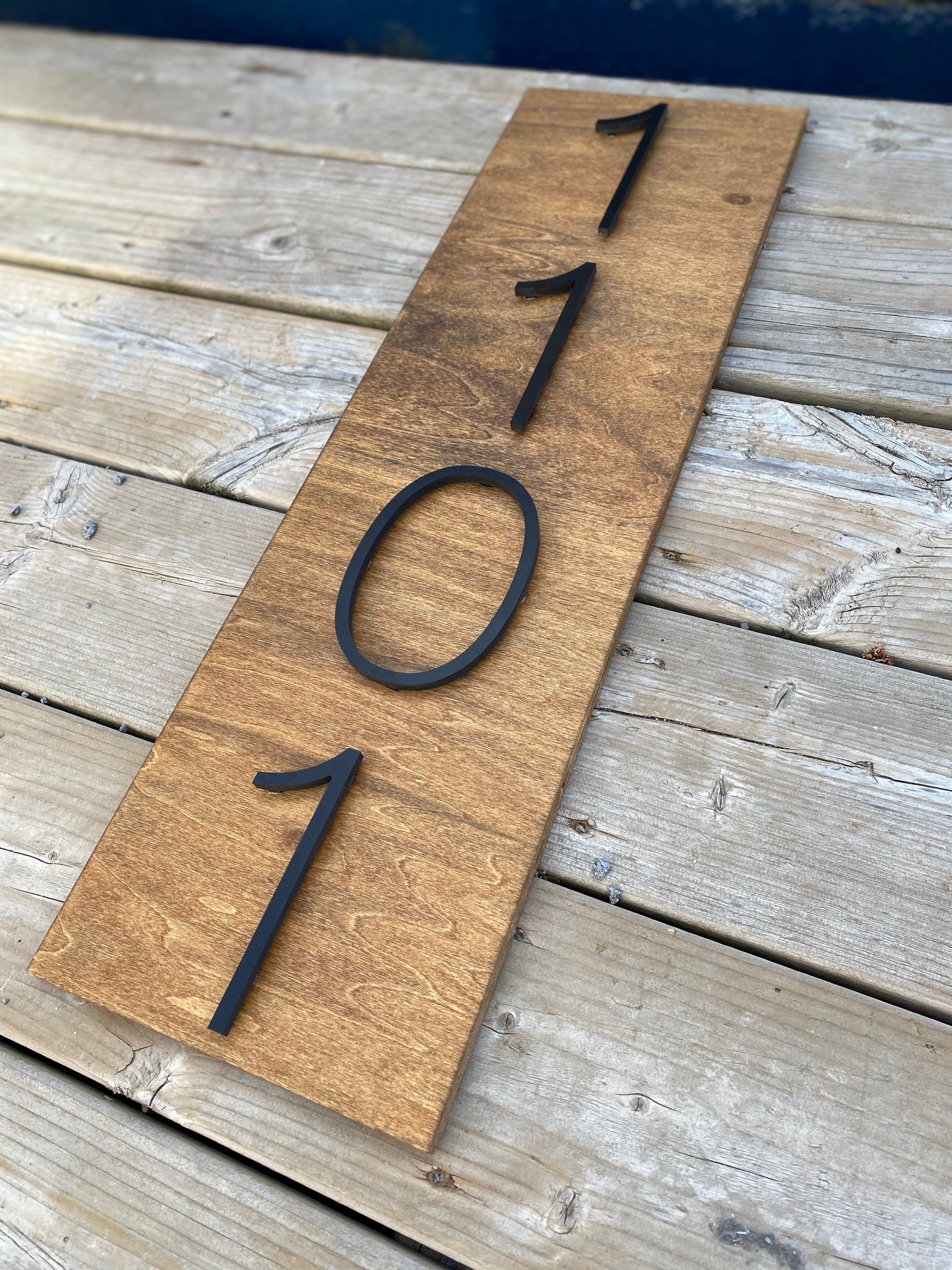 House Number Sign House Sign Number Sign House Number Etsy Canada