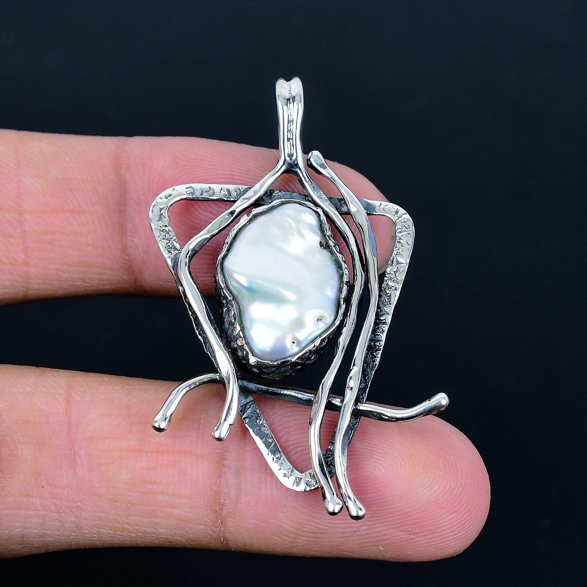 925シルバーペンダント、パールペンダント、パール