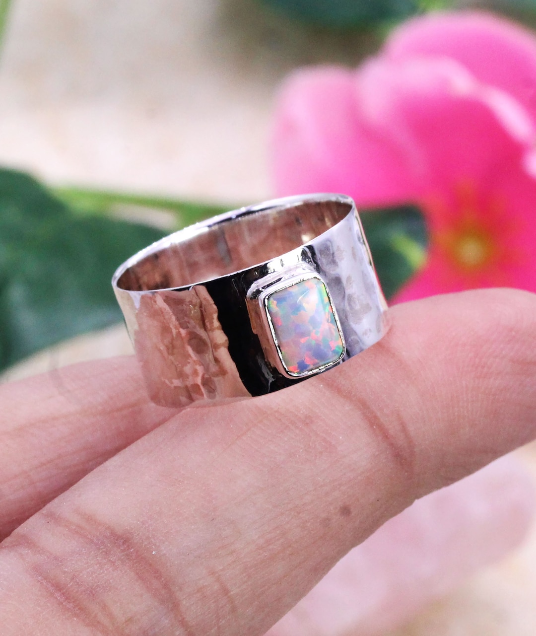 韓国発【TATIANA】(SILVER925) Opal Heart Ring 韓国発【TATIANA】(SILVER925) Opal Heart Ring (TATIANA/指輪