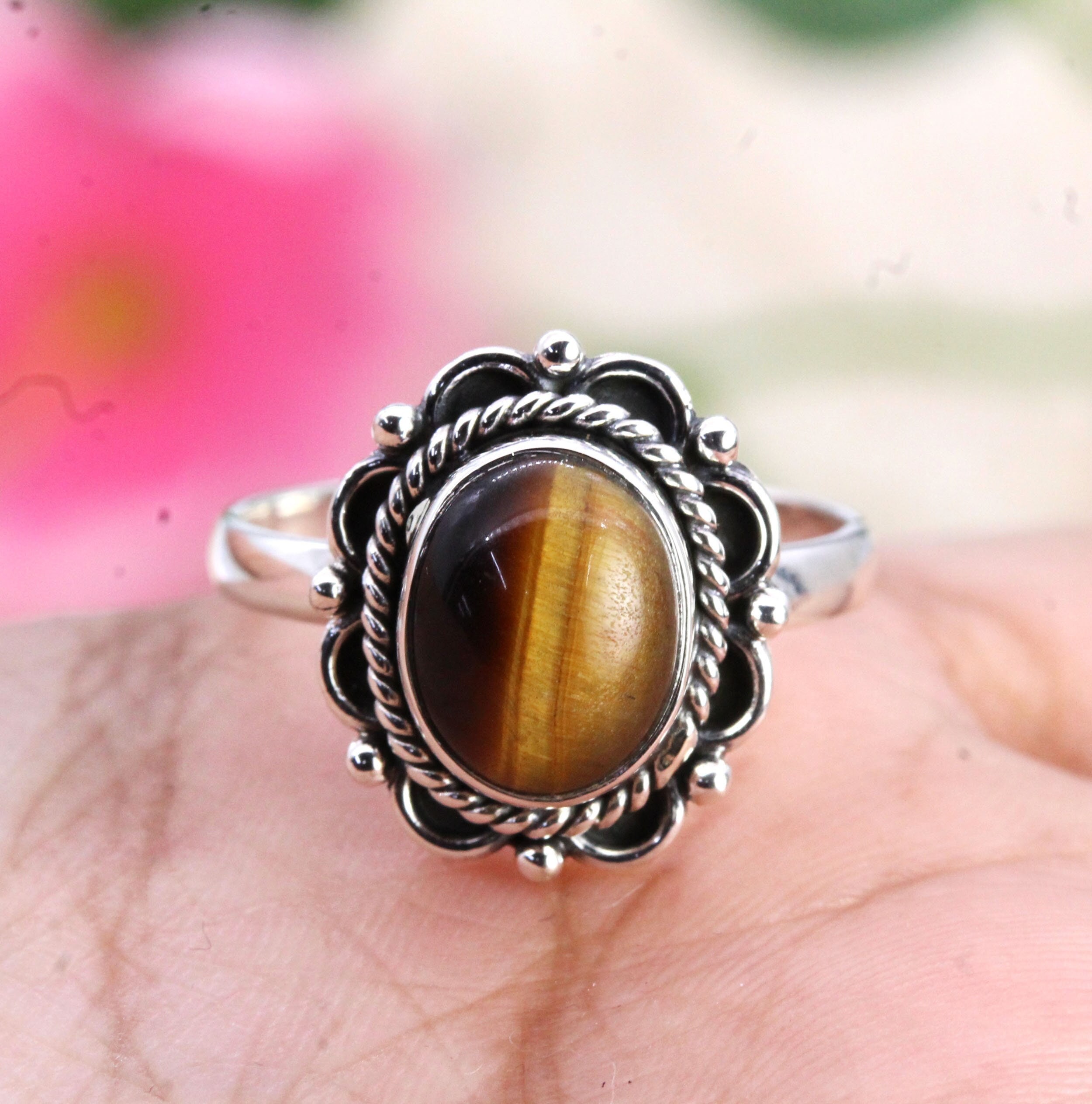 925 Silver Ring, Tiger Eye Ring, Designer Ring, Womens Ring 925 Silver Ring, Tiger Eye Ring, Designer Ring, Womens Ring