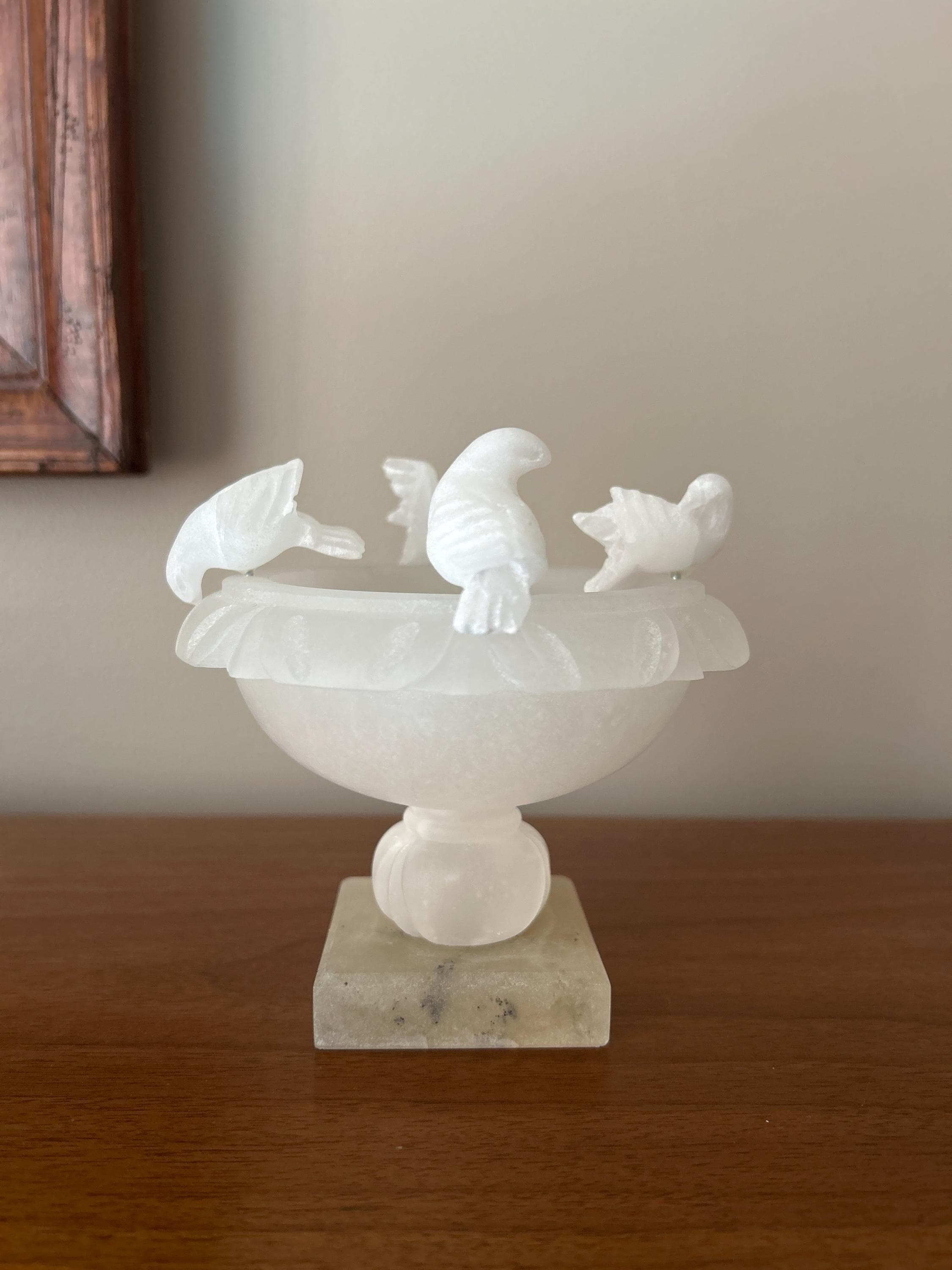 Alabaster Birds - Etsy