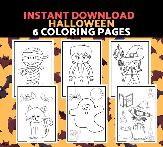 Halloween Coloring Pages For Kids Printable Halloween