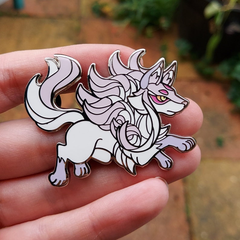 Hard Enamel Pin Wolf Maiden SECONDS