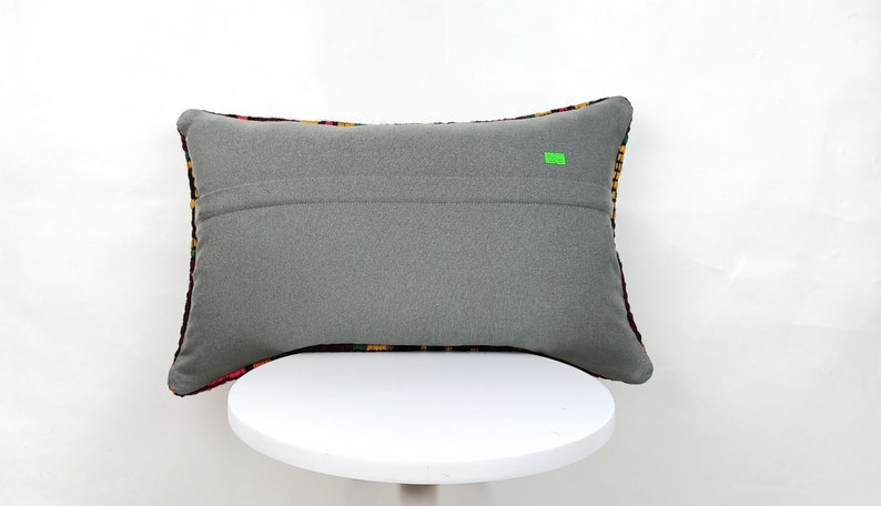 12x20 Kilim Pillow Aztec Pillow Geometric Pillow Home Decor Pillow E544 Cushion Cover Throw Pillow Brown Pillow Oriental Pillow