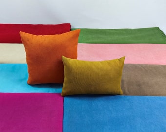 Pillow Cover, Custom Size Pillow, Throw Pillow Cover, Solid Pillow Cover, Colorful Pillow Cover, Cushion Cover, Lumbar Pillow Cover,