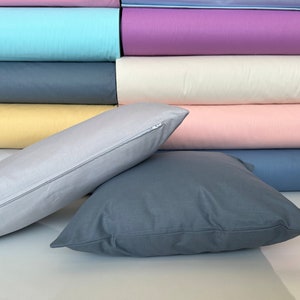 Custom Pillow Cover, Throw Pillow Cover, Cotton Pillow Cover, Lumbar Pillow Cover, Cushion Pillow Cover, Square Pillow Cover, Pillow Case