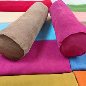 Bolster Pillow Cover, Cotton Pillow Cover, Colorful Pillow Cover, Bolster Cover, Throw Pillow Cover, Cylinder Pillow Cover, Pillow Case
