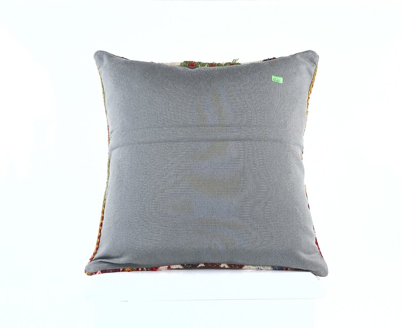 vintage pillow turkish pillow kilim pillow cover bohemian pillow E1321 kilim cushion cover 18x18 kilim pillow decorative pillow