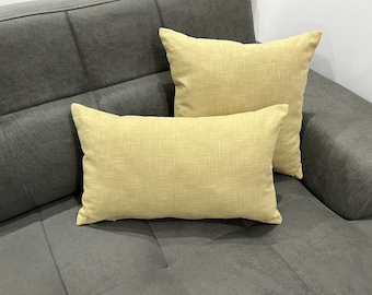Linen Pillow Cover, Natural Linen Pillow, Linen Cushion, Linen Lumbar, Natural Linen, Pure Linen Pillow, Linen Pillow Sham, Linen Home Decor