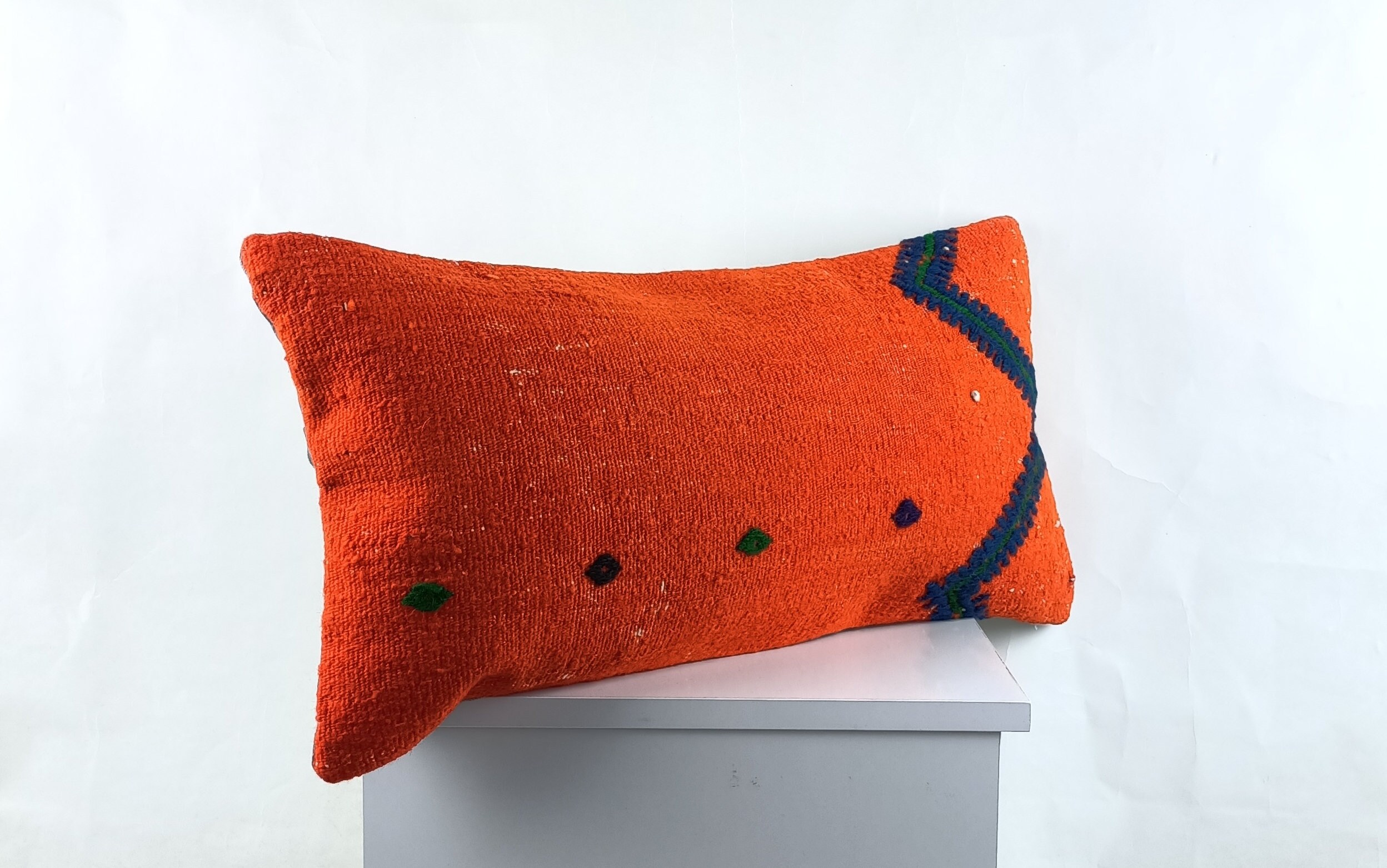 Kilim Pillow 12x24 Kilim Pillow Turkish Kilim Pillow Throw Etsy