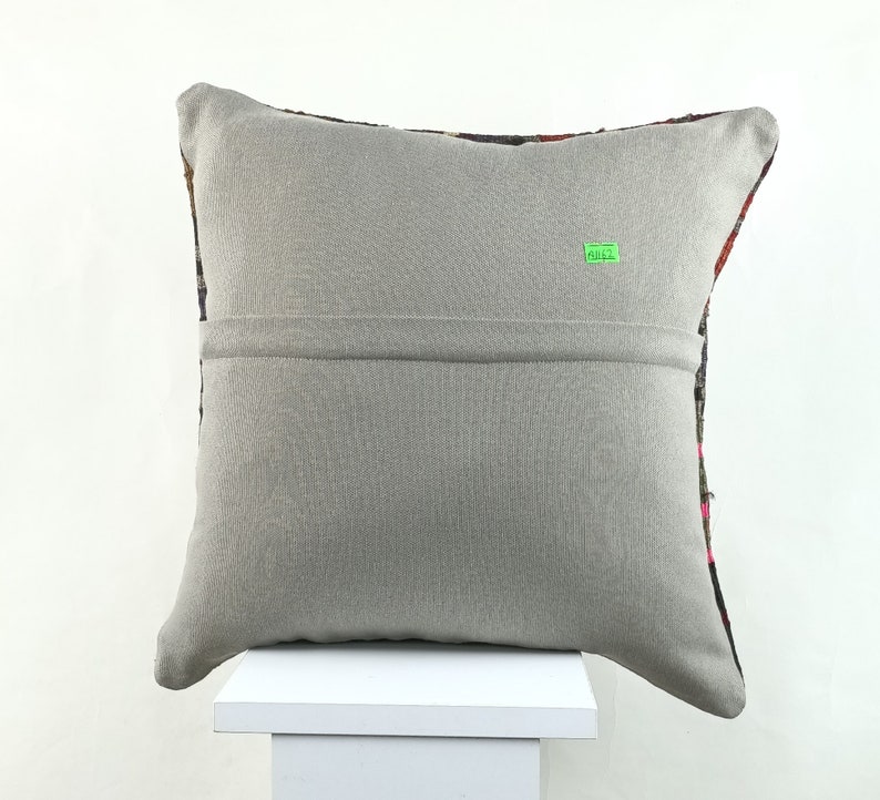 kilim pillow kilim pillow cover turkish pillow 16x16 pillow cover floor pillow tribal pillow ethnic pillow A1162