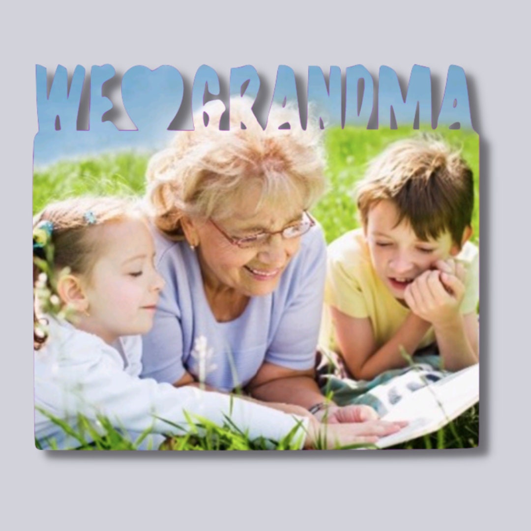 Personalized GRANDMA Photo Frame, Personalized Mother's Day Gift