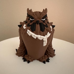 Ferocious Owlbear Miniature - SuperPrints 3D Printed DnD Monster Figure | Dungeons and Dragons