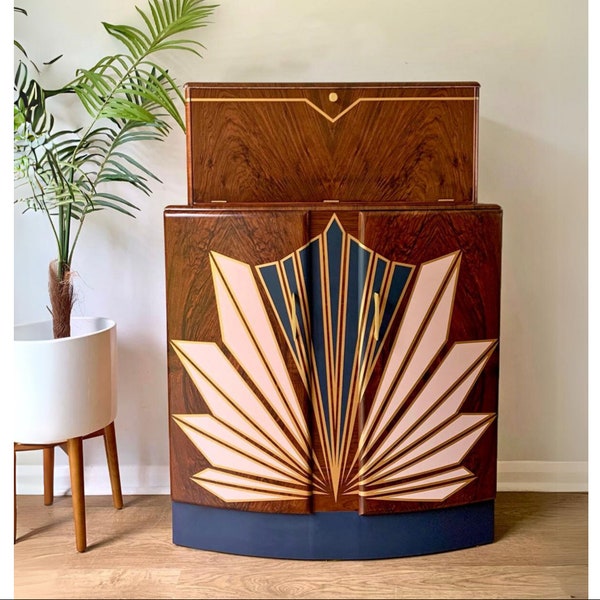 Art Deco Furniture Etsy UK