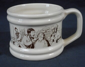 Collectable stunning vintage ceramic Wade English Mans shaving cup