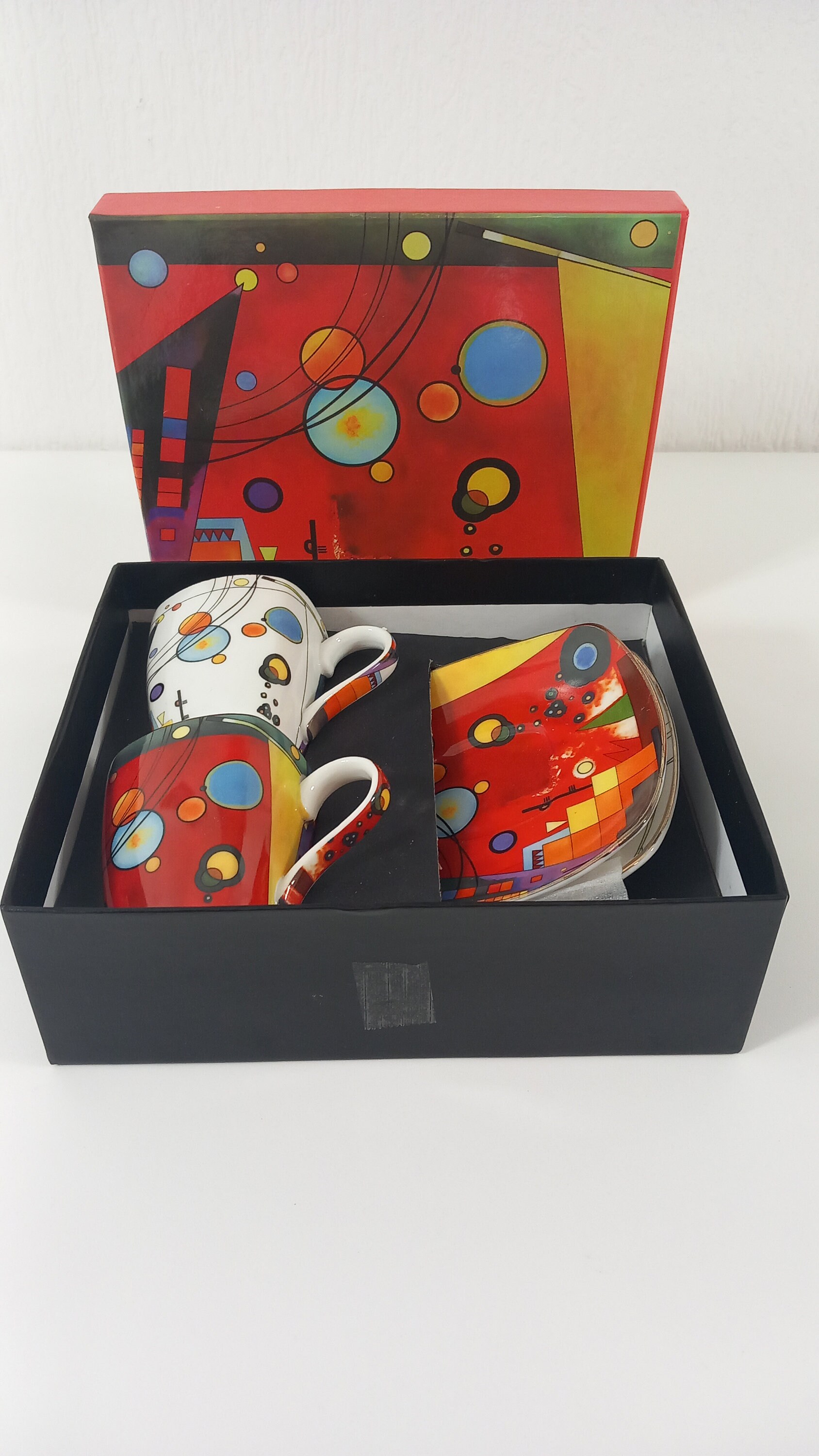 希少 ヴィンテージ GENEVIEVE LETHU チェリー 皿 GENEVIEVE LETHU SERENADE 1994 Tea Cup And Saucer (4) Red