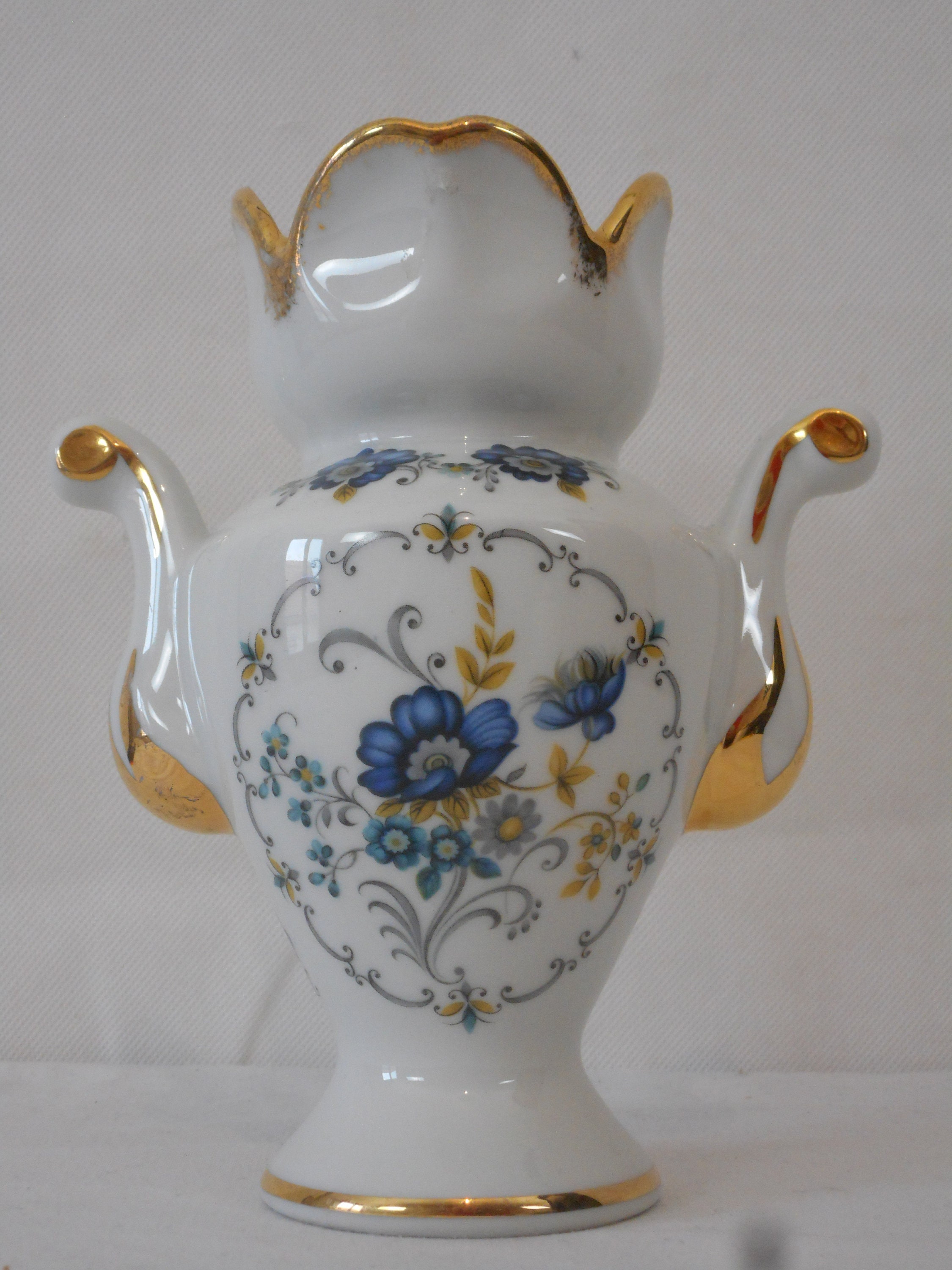 Superbe Vintage Français Porcelaine de Limoges Vase Décoratif/Ornement