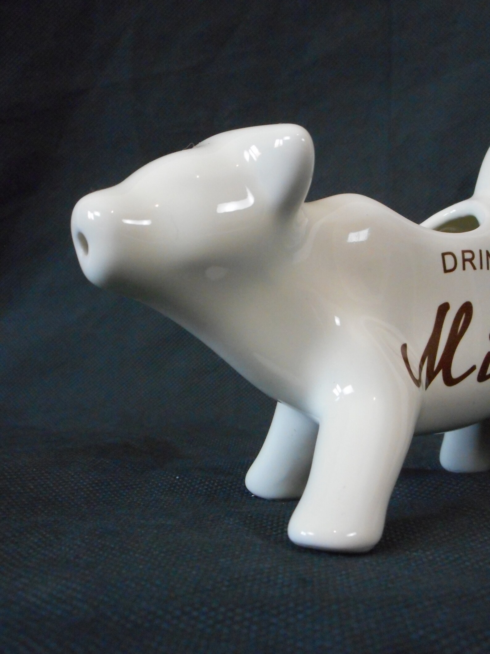 Collectable Vintage Porcelain Cow Shaped Milk Jug / Creamer Etsy