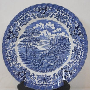 vintage English ceramic decorative collectable plate