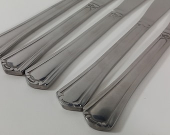 ヴィンテージ フレンチテーブルナイフ 5本セット / テーブルウェア