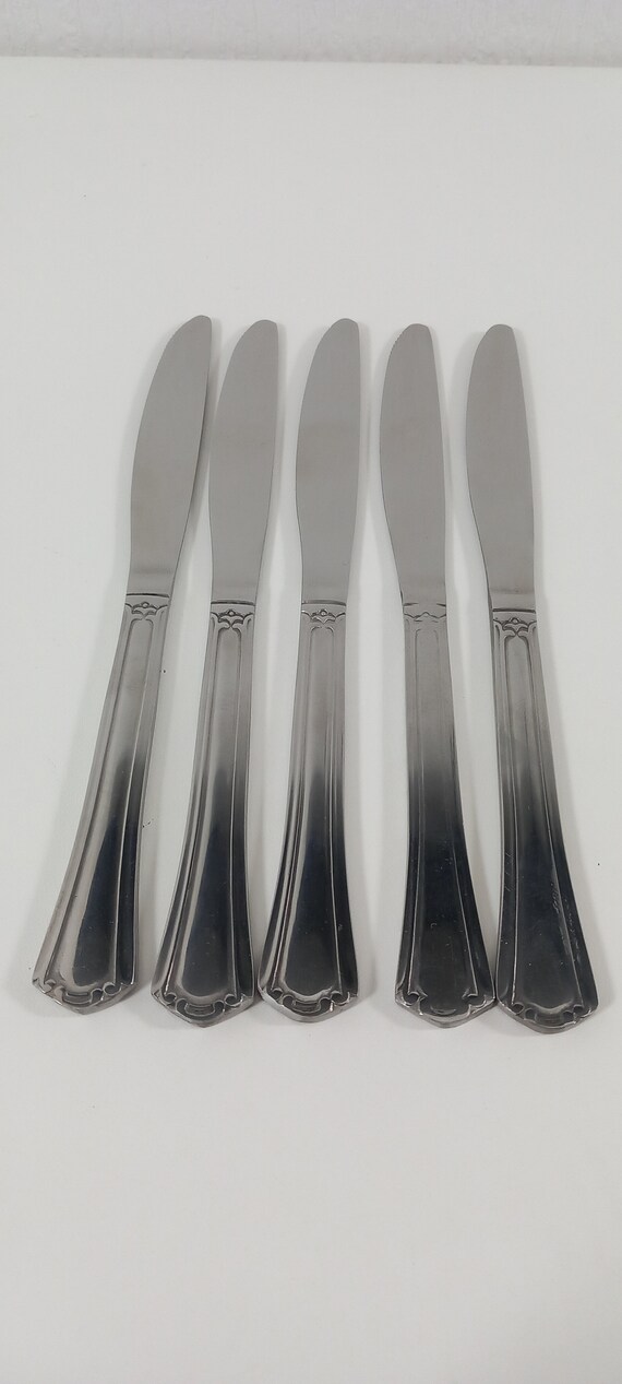 フランスヴィンテージ 大きめテーブルナイフ5本セット ヴィンテージ フレンチテーブルナイフ 5本セット / テーブル
