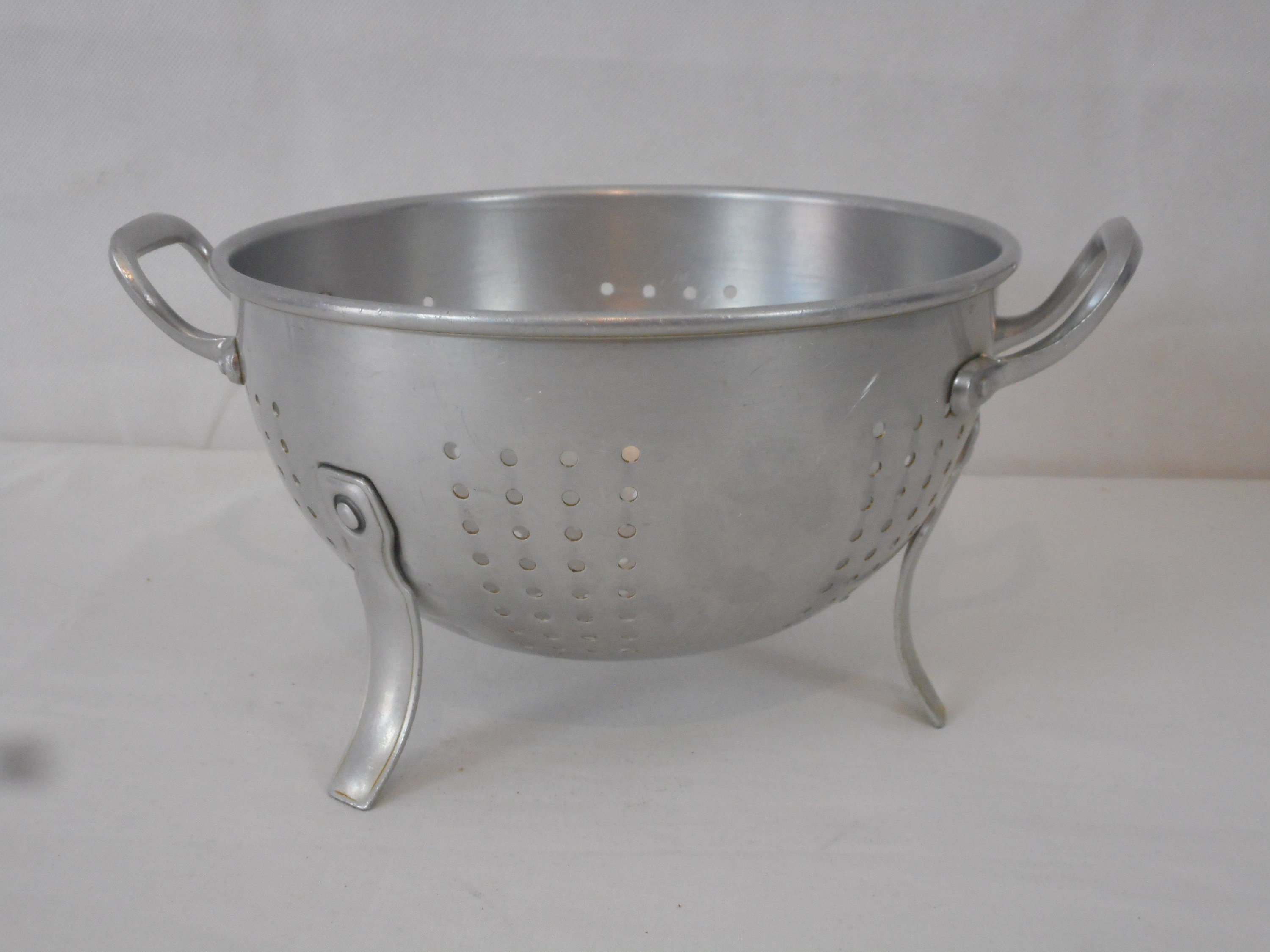 Vintage Français Passoire en Aluminium/Passoire Cuisine Français