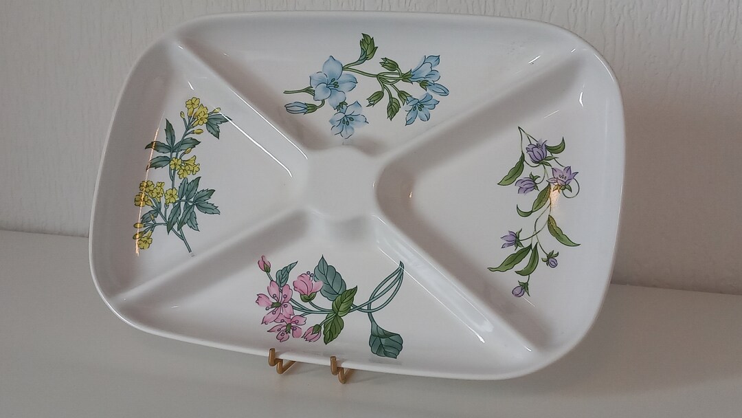 Vintage French Porcelain Nibbles Dish / Tableware / Aperitif Dish Etsy