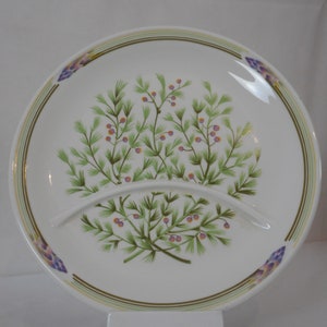 P## vintage French Paris ceramic Asparagus serving plate / tableware