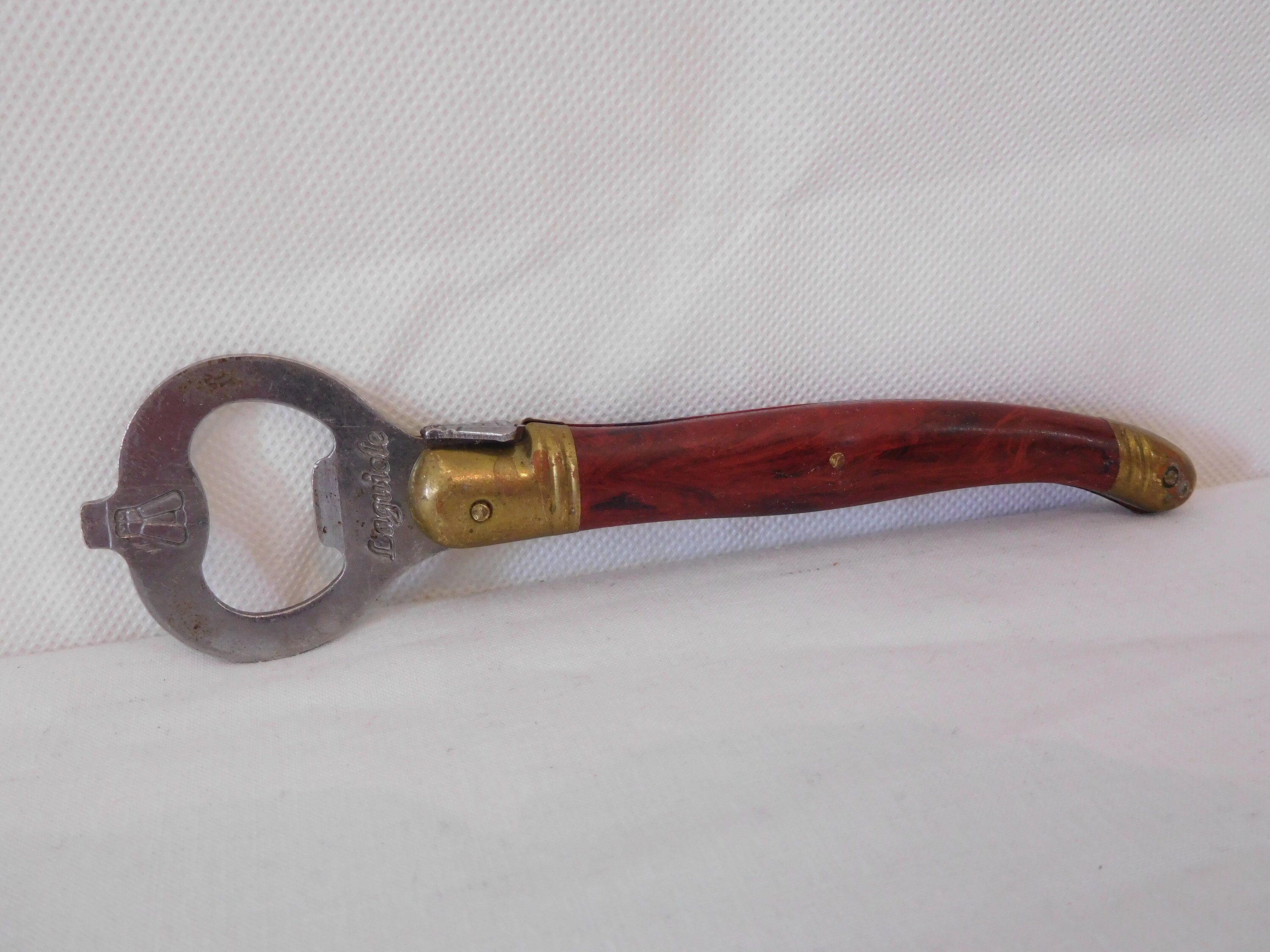 Ouvre-Bouteille/Bar de Français Vintage Laguiole