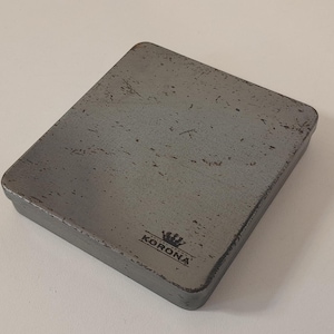 French small metal Tobacco tin / storage tin / collectable tin