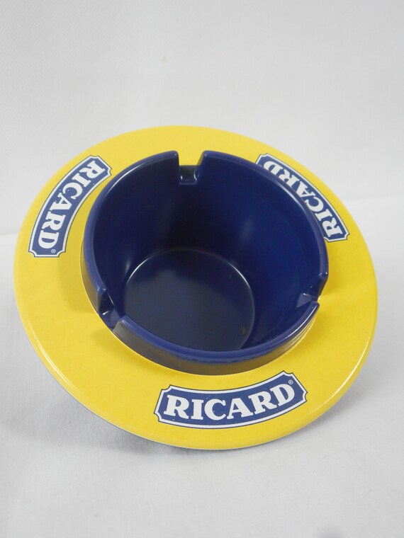 Collectable Vintage French Ricard Stamped Yellow Plastic Table - Etsy