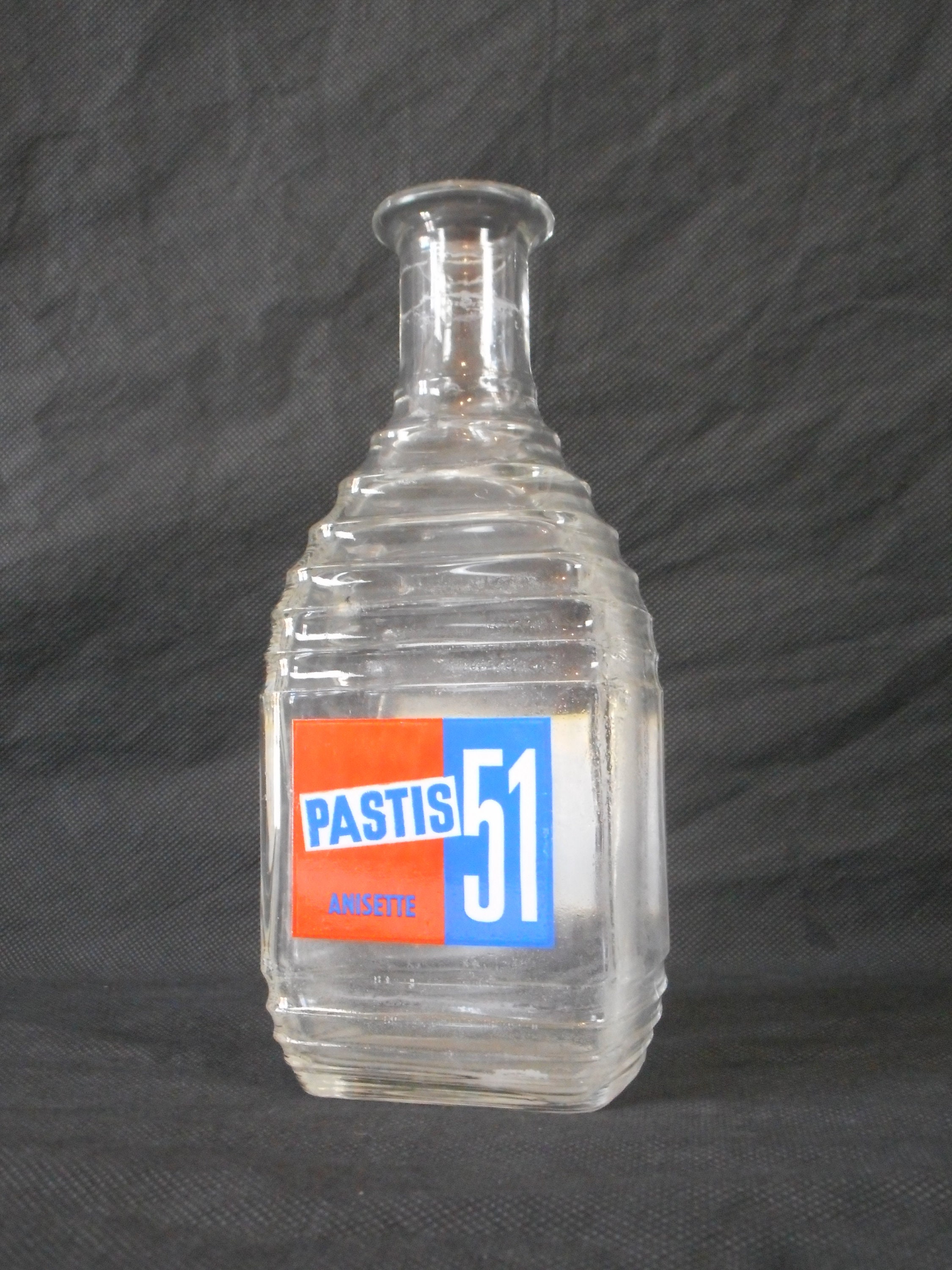 Superbe Carafe d'eau Vintage Français Pastis 51/Bouteille Bar