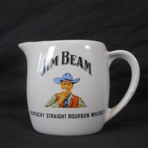 p## vintage Ceramic Jim Beam Kentucky Whisky water Jug / Barware