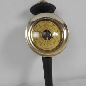 unique collectable vintage French wall mountable Barometer designed as a lamp