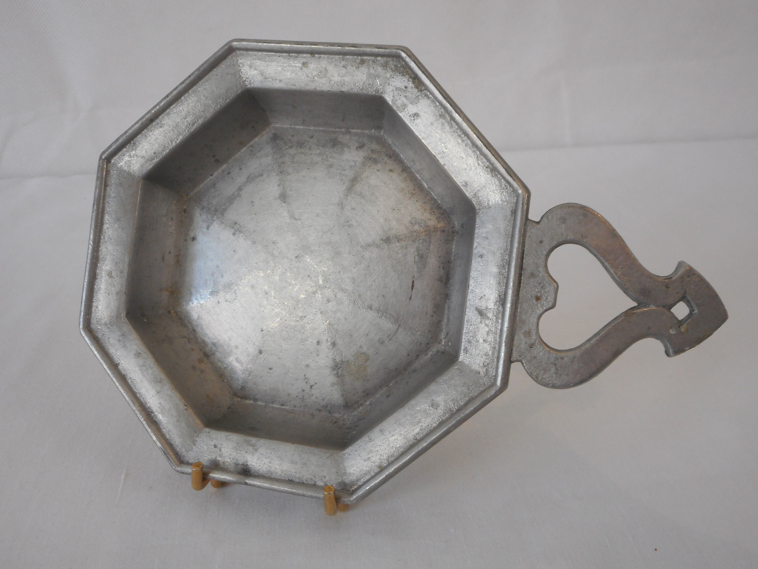 Millésime de Collection Rare Français en Étain Tastevin/Tasse à Vin