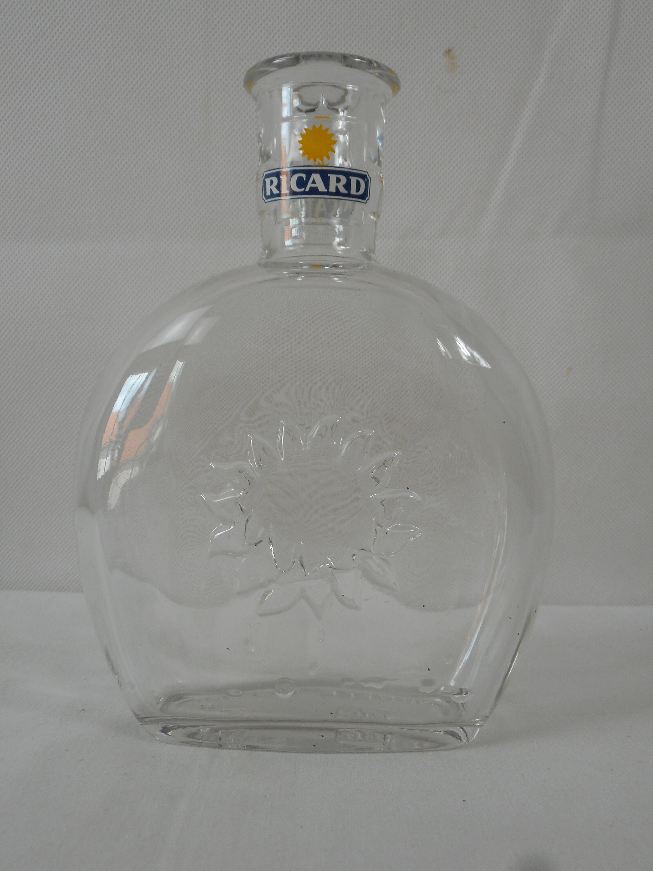 Superbe Carafe/Bouteille d'eau Vintage Français Ricard