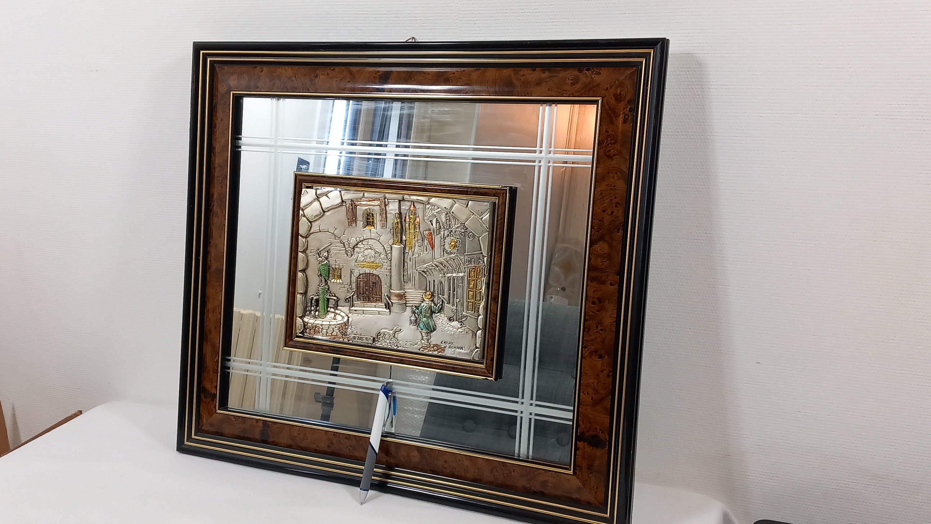 Framed Creazioni Artistiche 925 STERLING Silver Italian