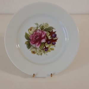 vintage French Limoges porcelain small decorative plate / ornament