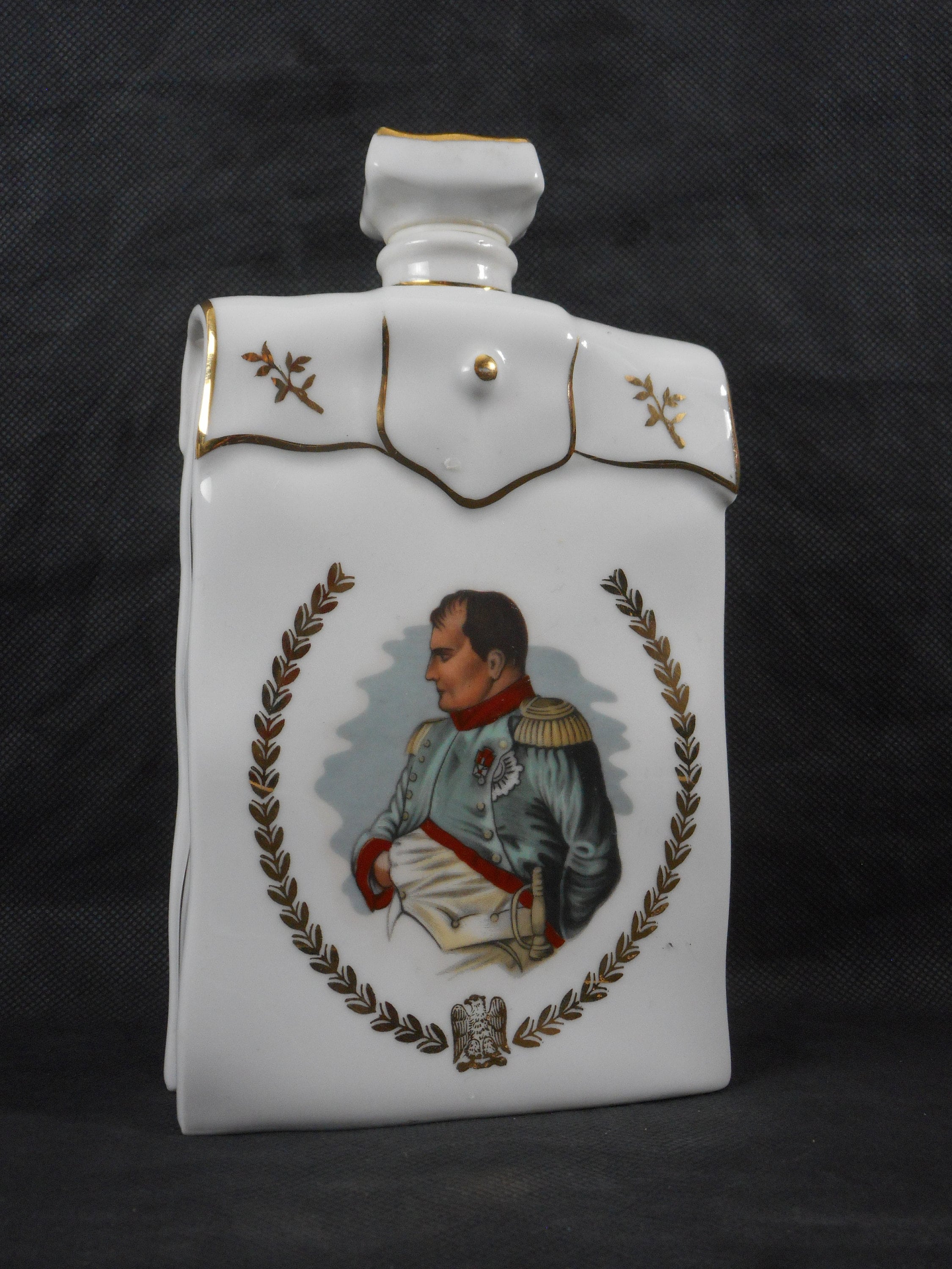 Rare Millésime Limoges Tharaud Porcelaine Napoléon Cognac Décanteur