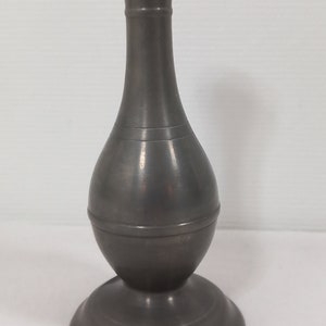 vintage French pewter decorative vase / ornament / French Decor